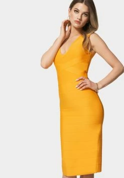JUMP Bandage Midi Dress Bandage Dresses