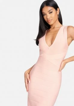 JUMP Bandage Midi Dress