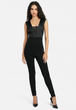 JUMP Best Sellers Illusion Bodice Catsuit