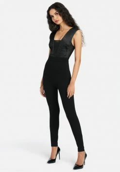 JUMP Best Sellers Illusion Bodice Catsuit
