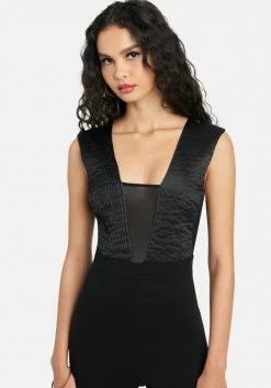 JUMP Best Sellers Illusion Bodice Catsuit
