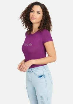 TC Crystal Logo Short Sleeve Tee