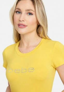 TC Crystal Logo Short Sleeve Tee