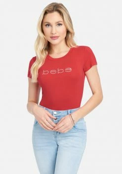 TC Crystal Logo Short Sleeve Tee