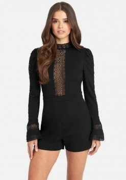 JUMP Ruffle Bell Sleeve Romper