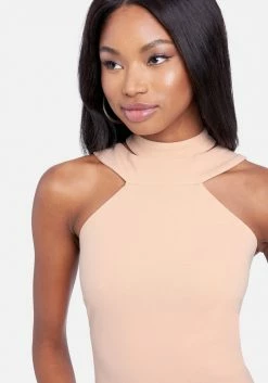 JUMP Halterneck Bodycon Midi Dress