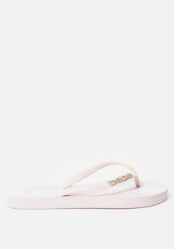 ZIGI Shoes Tierla Bebe Logo Flip Flops