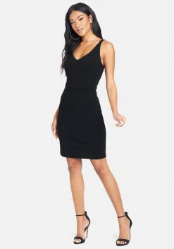 JUMP Zipper Back Detail Midi Dress