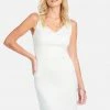 JUMP Bridal Zipper Back Detail Midi Dress