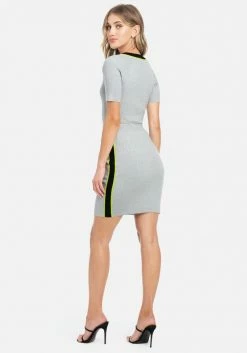 TC Clothing Ann Rib Waist Sweater Skirt