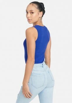 TC Crystal Logo V-Neck Tank Top