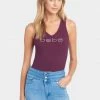 TC Crystal Logo V-Neck Tank Top