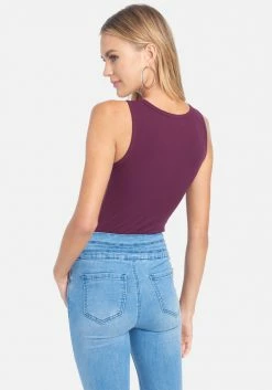 TC Crystal Logo V-Neck Tank Top