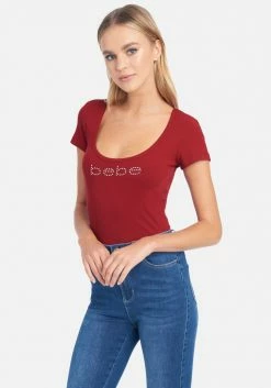 TC Crystal Logo Round Neck Short Sleeve Tee
