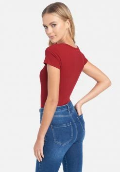 TC Crystal Logo Round Neck Short Sleeve Tee