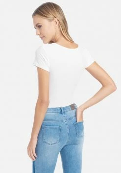 TC Crystal Logo Round Neck Short Sleeve Tee