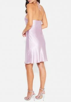 JUMP Charm Halter Neck Mini Dress Clothing