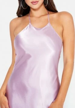 JUMP Charm Halter Neck Mini Dress Clothing