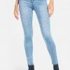 TC Logo Printed Bebe Skinny Jeans