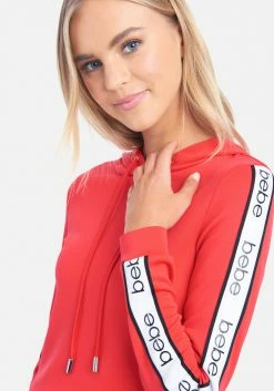 TC Bebe Logo Side Taping Hoodie