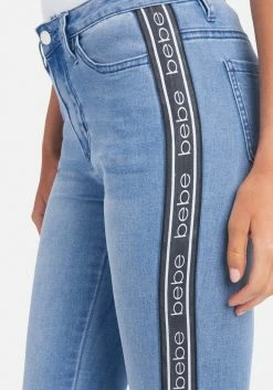TC Bebe Logo Side Taping Jeans 8 TC Bebe Logo Side Taping Jeans