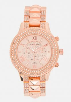 ACCUTIME Pyramid Link Bracelet Watch