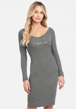 JUMP Long Sleeve Logo Dress
