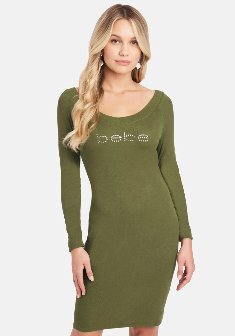 JUMP Long Sleeve Logo Dress 1 JUMP Long Sleeve Logo Dress
