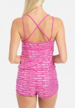 PPI Bebe Logo Print Short Set