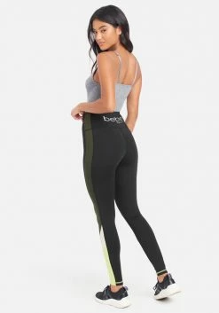 ONE STEP UP BOL Bebe Sport Color Block Legging Logo