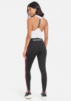 ONE STEP UP BOL Bebe Sport Color Block Legging Logo
