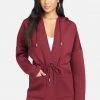 TC Clothing Cinched Waist Hooded Jacket