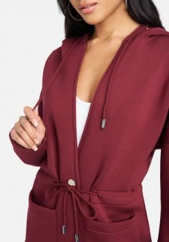 TC Clothing Cinched Waist Hooded Jacket