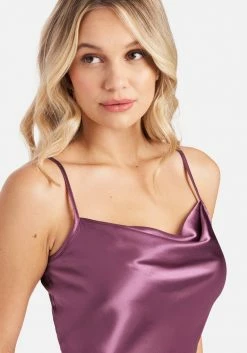 JUMP Bridal Satin Cowl Neck Slip Mini Dress 8 JUMP Bridal Satin Cowl Neck Slip Mini Dress