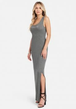 JUMP Maxi Logo Dress New