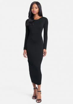 JUMP Open Back Ankle Dress