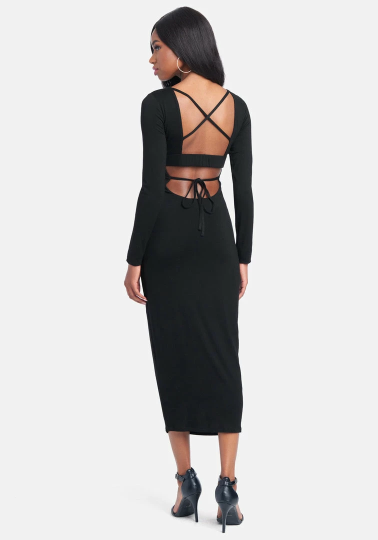 JUMP Open Back Ankle Dress 2 JUMP Open Back Ankle Dress