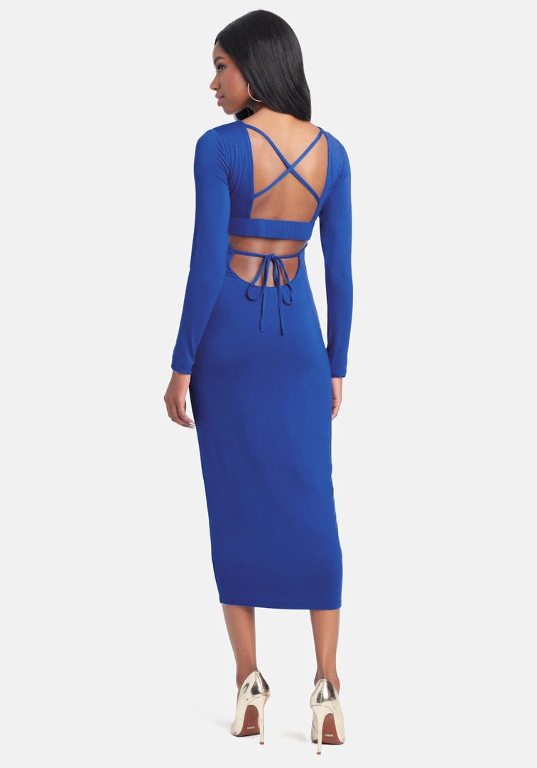 JUMP Clothing Open Back Ankle Dress 2 JUMP Clothing Open Back Ankle Dress