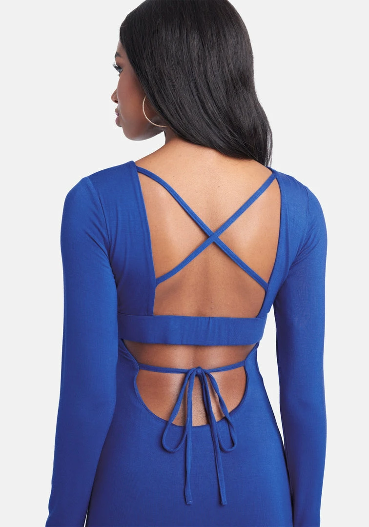 JUMP Clothing Open Back Ankle Dress 4 JUMP Clothing Open Back Ankle Dress