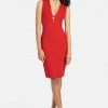 JUMP Plunge Neck Bandage Dress