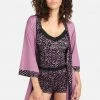 PPI Animal Print Short Robe Set