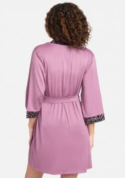 PPI Animal Print Short Robe Set