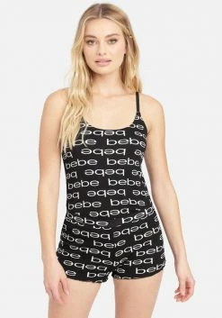 PPI Bebe Logo Cami Short Set
