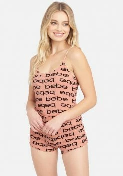 PPI Bebe Logo Cami Short Set Clothing