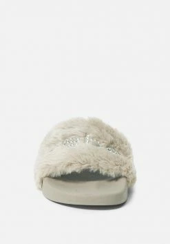 ZIGI Shoes Furiosa Faux Fur Slides