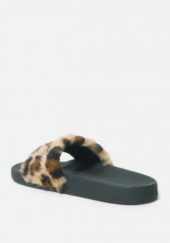 ZIGI Furiosa Faux Fur Slides Shoes