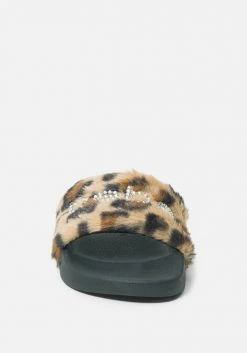 ZIGI Furiosa Faux Fur Slides Shoes