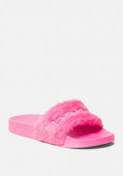 ZIGI Furiosa Faux Fur Slides Shoes