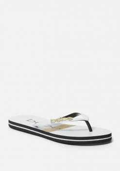 ZIGI Thora Bebe Logo Flip Flops Sale