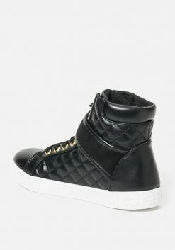 ZIGI Dianica Quilted High Top Sneakers